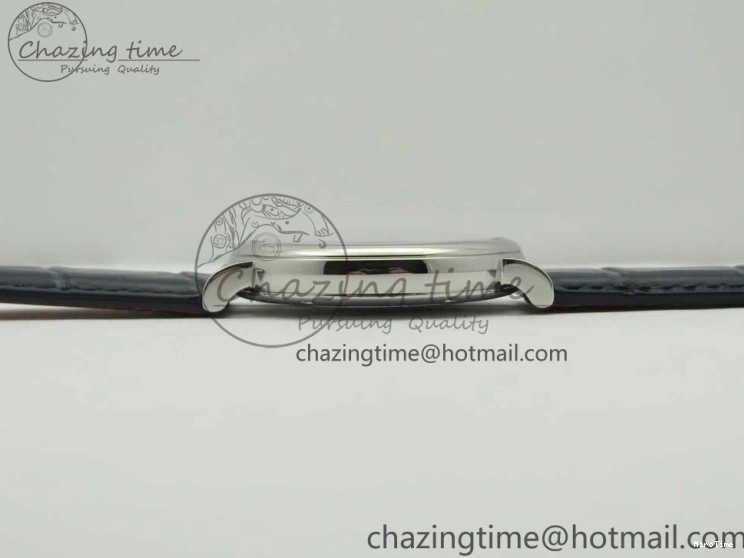 MIROTIME 0103 Portofino Automatic SS FKF 1:1 Best Edition Blue Dial on Blue Leather Strap A Cozy 7133